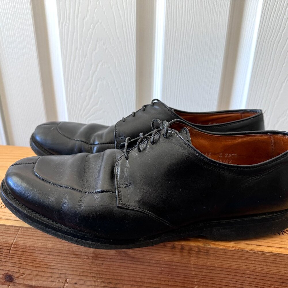 Allen Edmonds Kennett Oxfords Mens Size 12 E Dress Shoes Black Leather